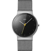 Braun horloge 38mm Zwart - BN0211BKSLMHG