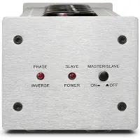 Dynavox HiFi-netfilter X2000, meerwegstekker met 5 stopcontacten, voorzien van een LED-indicator voor de juiste fase en een master-slave functie, zilver