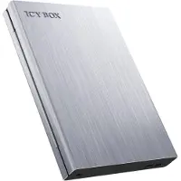 Icy Box IB-241WP HDD-/SSD-behuizing Antraciet, Zilver 2.5