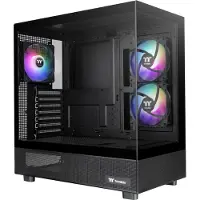 Thermaltake View 270 Plus TG ARGB Mid - PC Case - Gehard Glas - 3x120mm Ventilator - Zwart