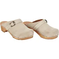 Sanita Klomp Sanita Women Wood Hedi Open Beige-Schoenmaat 36
