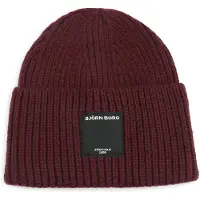 Björn Borg Knitted Muts Bordeaux - | Rood | Maat one size