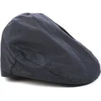 Barbour Wax Flat Cap Navy | Donkerblauw | Maat XL