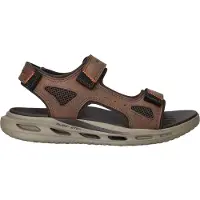 SKECHERS ORVAN SD - GAMBLE Heren Sandalen - Bruin