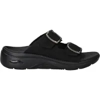 SKECHERS Go Walk Arch Fit 2.0 - Chloe Slippers Zwart | Maat: 37