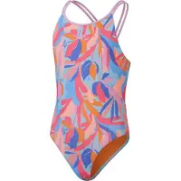Speedo Zwemkledij ECO PRINT TWINSTRAP PIN/BLU