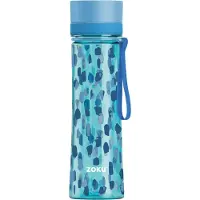 Zoku - Drinkfles 600 ml Aqua Dot - Polypropyleen - Blauw