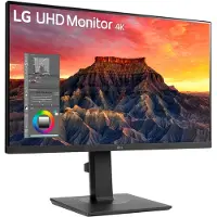 LG 27BQ65UB-B (3840 x 2160 Pixels, 27"), Monitor, Zwart