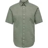 Only & Sons Overhemd 'ONSCaiden' groen