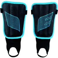 Erima Flex Guard Ergono Scheenbeschermer - Curaçao / Zwart | Maat: XXS