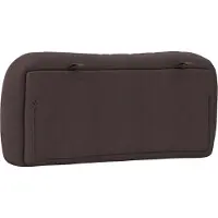 vidaXL Hoofdbordkussen "Hvar" 80 cm stof donkerbruin