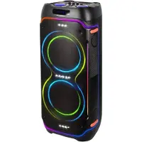 Trevi XF 3600 PRO, 25,4 cm (10 inch), 200 W, Draadloze speaker, Zwart, Draaibaar