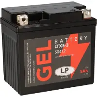 Lp Landport (LP) GTX5-3 MOTOR GEL ACCU 12 VOLT 4,0 AH (50412 - MG LTX5-3)