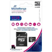 MediaRange Micro SD microSD-kaart 32 GB
