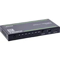 InLine 57885B, HDMI, USB type C, Behuizing, Zwart, 8 kV, 4 kV