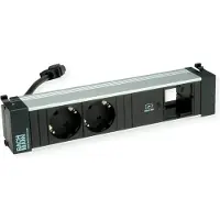 Bachmann POWER FRAME M 2xCEE7/3, 1xUSB C 30W 1xCM 0,2m GST18