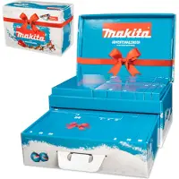 Makita Adventskalender - met exclusieve artikelen - met mini accuboormachine sleutelhanger - Limited Edition -kerstkado voor Makita fans