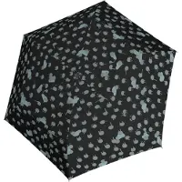 Knirps Paraplu U.200 Ultra Light Duomatic Rainy Day Black Zwart