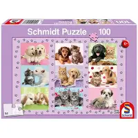 Schmidt Puzzel Dieren SPIELE Mijn vrienden de beesten - 100 stukken
