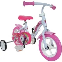 Dino Bikes Dino Kinderfiets Unicorn 10 Inch Roze Roze Metaal Kinderfiets