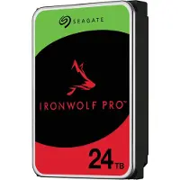 Seagate IronWolf Pro ST24000NT002, 24 TB, 7200 RPM, 512 MB, 3,5", Serial ATA III
