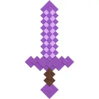 Wwe Betoverde Zwaardfiguur Paars - Minecraft - Levensgroot Speelgoed