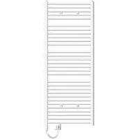 LuxeBath Elektrische badkamerradiator met verwarmingselement 1200W 750x1800 mm wit recht met zijaansluiting