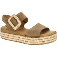 Gabor Dames Sandalen 562 - Taupe - Maat 35,5