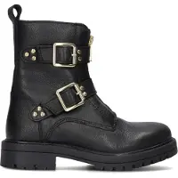Wysh Meisjes Boots Chrissy - Zwart - Maat 32