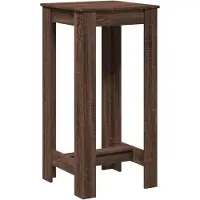 vidaXL Bartafel 51x50x103,5 cm bewerkt hout bruin eikenkleurig