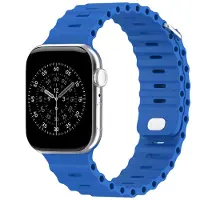 Accezz Ocean bandje voor de Apple Watch | 38/40/41/42 mm - Royal Blue