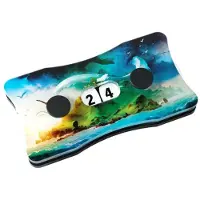 GameGenic Life Counters Double Dials - Island