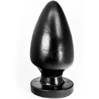 Mister B Buttplug Egg 21,5 cm - zwart