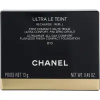 Chanel - Ultra Le Teint Langhoudende Uiterst Comfortabele Compacte Foundation Met Perfecte Finish - Refill B10