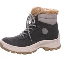 Rieker Vrouwen, Laarzen, Enkellaarsje - 101558, Grijs, (38)