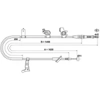 Ate 24.3727-2006.2 Handremkabel