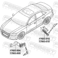 FEBEST 17603-014 Sensor, lichtstraalregeling