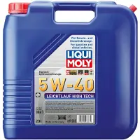 Liqui moly Leichtlauf High Tech Sae 5w-40 Motorolie 20l