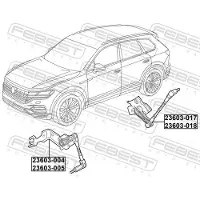 FEBEST 23603-005 Sensor, lichtstraalregeling