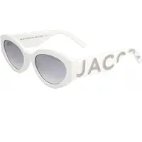 Marc Jacobs Zonnebril MARC 694/G/S 54/21/145 Wit grijs Acetaat VROUW MARC 694/G/S