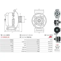 AS-PL A0781S Dynamo / Alternator