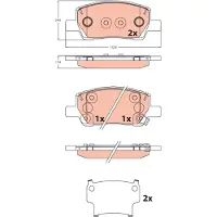 TRW Remblokset GDB2541