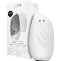 GESKE | SmartAppGuided Sonic Thermo Facial Brush & Face-Lifter | 8 in 1 | Huidreiniging & anti-rimpel | Siliconen elektrische reinigingsborstel | Gezichtsmassager | Reiniging & anti-aging