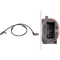 Hella 6PU 358 216-731 Wielsnelheidssensor (ABS)
