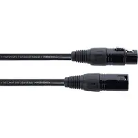 Cordial EM FM Elements Microfoonkabel – XLR mannelijk/vrouwelijk – Zwart
