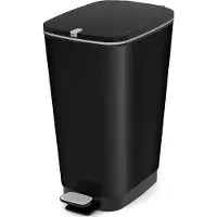 Keter Chic Bin - Pedaalemmer 50L - Geurdicht - Zwart