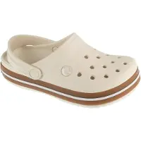 Crocs Open schoenen 'Crocband' crème / bruin