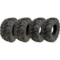 Parnells 24x10.00-11 &amp; 24x9.00-11 ATV Quad banden 6ply P3128 Tubeless 45J &amp; 48J (set van 4)