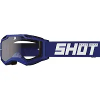 Shot Race Gear Kindermasker Rocket Kid 2.0 - Effen mat marineblauw