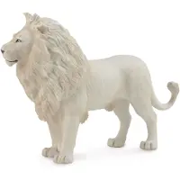 Collecta Figurine - Witte Leeuw - (L) - Wilde Dieren - Handgeschilderd - Miniatuur